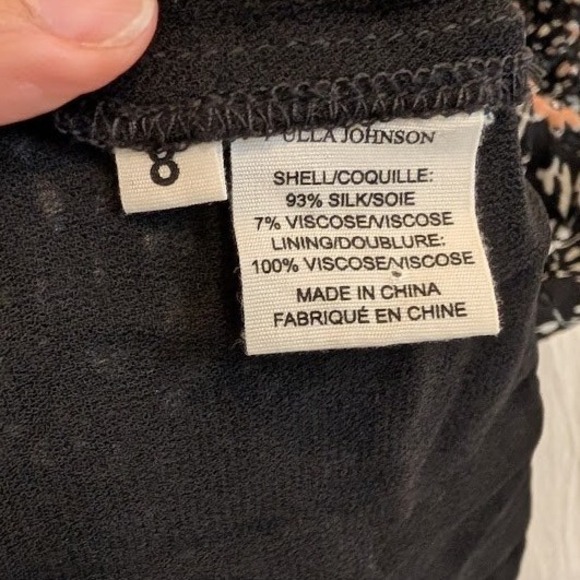 Ulla Johnson x Barneys NY Floral Silk Maxi Long Sleeve Party Cocktail Sz 8 - Picture 6 of 8